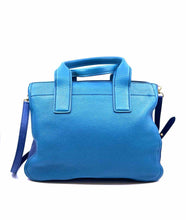 Load image into Gallery viewer, MIU MIU Blue Leather Color Block Handbag
