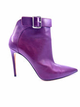Load image into Gallery viewer, ALEXANDER MCQUEEN Size 10 Burgundy Ankle Boot
