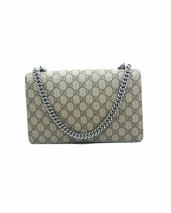 GUCCI Brown Coated LOGO Handbag