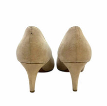 Load image into Gallery viewer, PRADA Size 7.5 Beige Suede Solid Pumps
