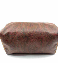 Load image into Gallery viewer, ETRO Maroon Coated canvas Paisley Handbag
