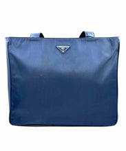 Load image into Gallery viewer, PRADA Black Nylon, patent leather Tote
