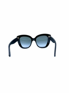 GUCCI Black Square Solid Sunglasses