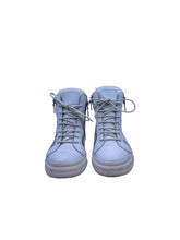 Load image into Gallery viewer, GIUSEPPE ZANOTTI Size 11 White Leather Solid Sneakers
