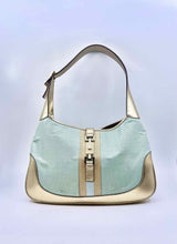 Load image into Gallery viewer, GUCCI Gold Fabric Handbag
