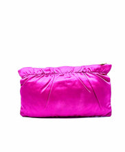 Load image into Gallery viewer, PRADA Pink Satin Clutch
