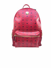 Load image into Gallery viewer, MCM Red Backpack
