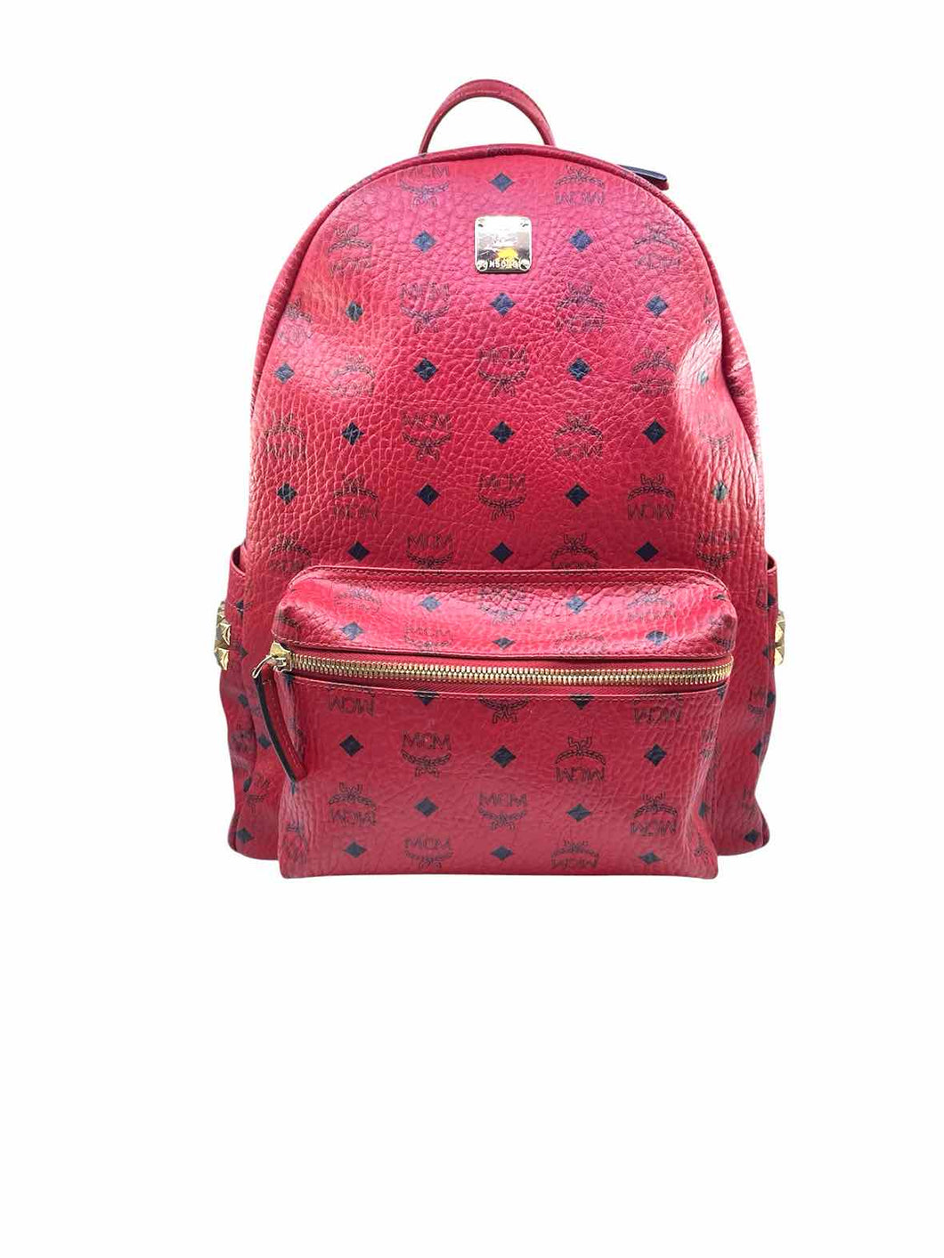 MCM Red Backpack