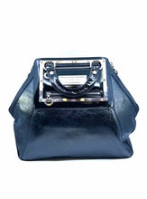 Load image into Gallery viewer, VERSACE Black Leather Solid Handbag
