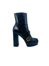 Load image into Gallery viewer, GUCCI Malaga Kid GG Ankle Boot | Size 10.5
