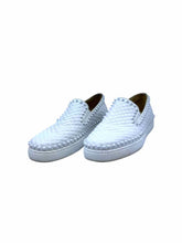 Load image into Gallery viewer, CHRISTIAN LOUBOUTIN Size 10 White Flats
