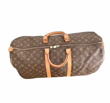 Load image into Gallery viewer, LOUIS VUITTON Brown Print Duffle Bag
