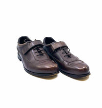 Load image into Gallery viewer, PRADA Size 8.5 Brown Men&#39;s Oxfords
