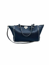 Load image into Gallery viewer, VALENTINO Black Leather Pebble Tote
