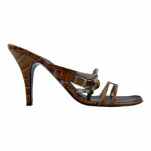 Load image into Gallery viewer, GIUSEPPE ZANOTTI Croc Embossed Sandals | 12
