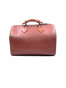 LOUIS VUITTON Brown Leather Handbag