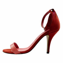 Load image into Gallery viewer, IRO Size 8 Red, Pink Suede Sandals
