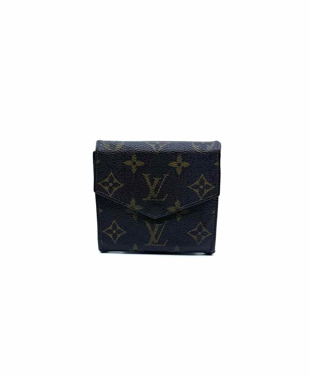 LOUIS VUITTON Brown Coated canvas Monogram Wallet