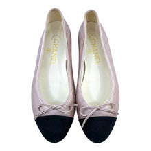 Load image into Gallery viewer, CHANEL Cruise Ballet Leather Metallic Flats | 5.5
