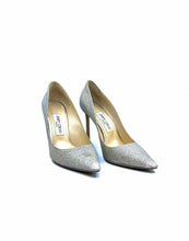 Load image into Gallery viewer, JIMMY CHOO Size 8 Gold Sparkle Pumps
