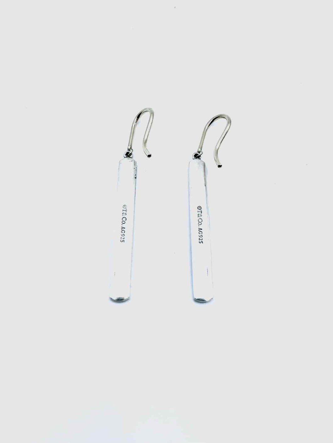 TIFFANY & CO Silver Pierced Earrings