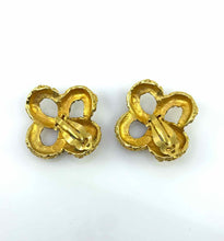 Load image into Gallery viewer, CHANEL Gold Clip Earrings
