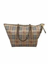 Load image into Gallery viewer, BURBERRY Beige Nova Check Tote
