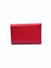 Load image into Gallery viewer, LOUIS VUITTON Alexandra Red Leather Solid Epi Wallet
