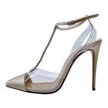 Load image into Gallery viewer, CHRISTIAN LOUBOUTIN Satin Plastic Pumps | 8
