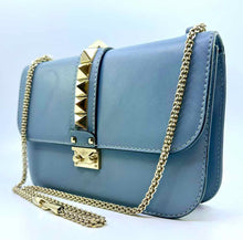 Load image into Gallery viewer, VALENTINO Grey Leather Handbag
