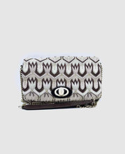 Load image into Gallery viewer, MISSONI Brown, Cream Knit Handbag
