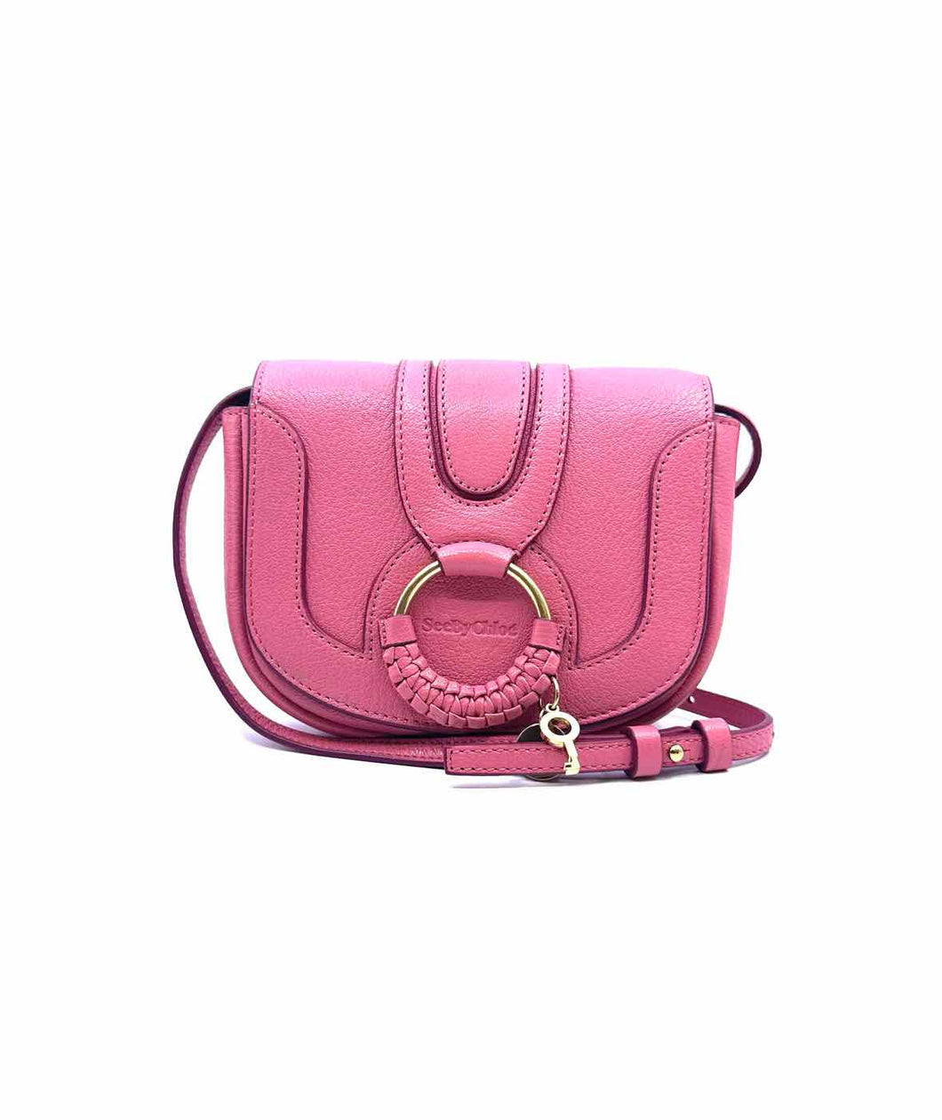 CHLOE Pink Leather Handbag