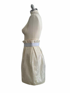 DOLCE & GABBANA Size 4 Cream Lace Dress
