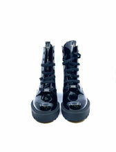 Load image into Gallery viewer, LOUIS VUITTON Size 8 Black Patent Leather Ankle Boot
