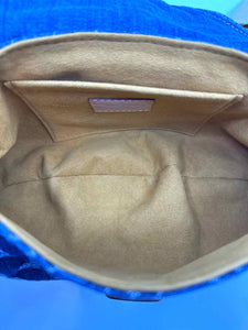 LOUIS VUITTON Blue Denim Monogram Handbag