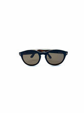 Load image into Gallery viewer, TOM FORD Black, Brown Circle Solid Sunglasses
