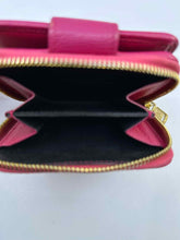 Load image into Gallery viewer, YVES SAINT LAURENT Hot Pink Leather Wallet

