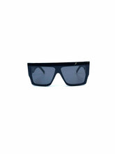 Load image into Gallery viewer, CELINE Black Square Solid Sunglasses
