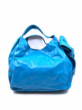 Load image into Gallery viewer, VALENTINO Blue Patent Leather Handbag

