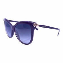 Load image into Gallery viewer, BVLGARI Red Cat Eye Solid Sunglasses
