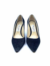 Load image into Gallery viewer, JIMMY CHOO Silver Pumps Size 8.5
