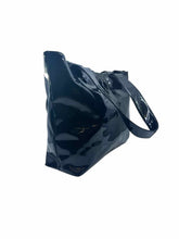 Load image into Gallery viewer, SALVATORE FERRAGAMO Black Patent Leather Tote
