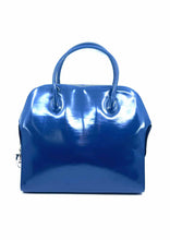 Load image into Gallery viewer, SALVATORE FERRAGAMO Navy Leather Solid Handbag
