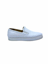 Load image into Gallery viewer, CHRISTIAN LOUBOUTIN Size 10 White Flats
