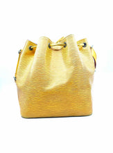 Load image into Gallery viewer, LOUIS VUITTON Yellow Leather Epi Handbag
