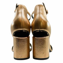 Load image into Gallery viewer, ALEXANDER WANG Size 8 Rosegold Leather Solid Sandals
