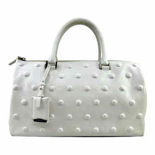 Load image into Gallery viewer, JIL SANDER White Leather Studs Handbag

