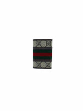Load image into Gallery viewer, GUCCI Ophidia Brown Coated canvas Monogram Key Holder
