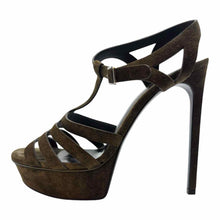 Load image into Gallery viewer, SAINT LAURENT Suede Sandals | 9.5
