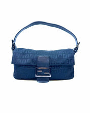 Load image into Gallery viewer, FENDI Black Canvas Monogram Handbag
